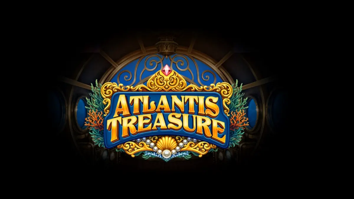 Pemandangan bawah laut yang misterius dengan elemen steampunk di slot Atlantis Treasure
